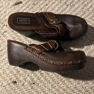 Arizona Jean Company Brown Leather Shoes